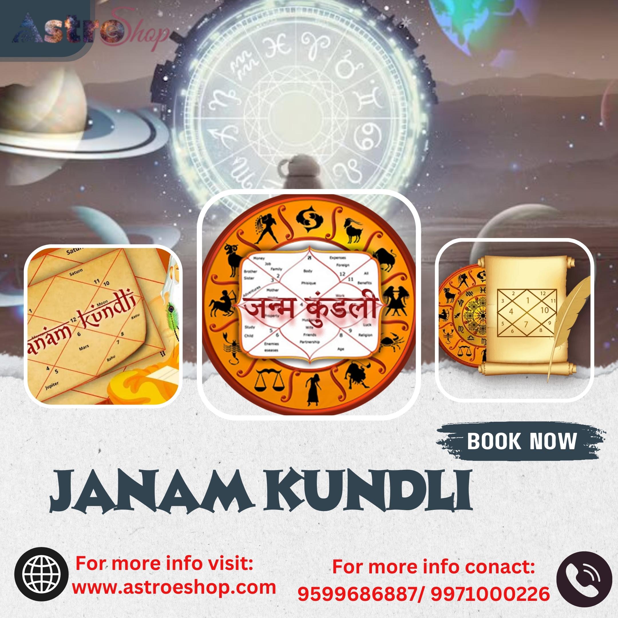 Janam kundali by date of birth and time in hindi