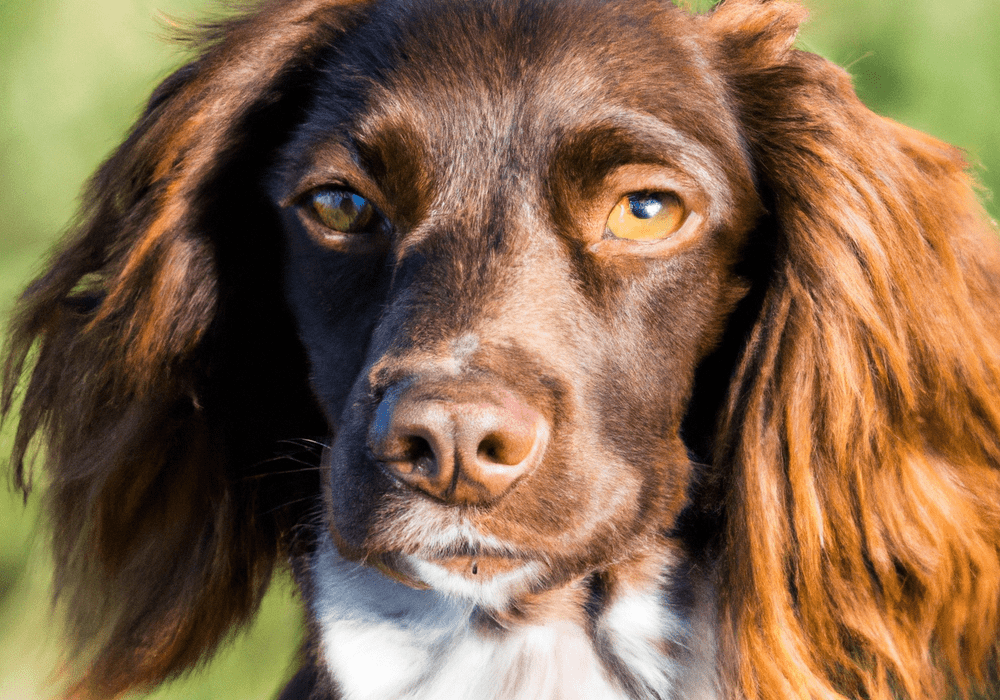 A Field Spaniel is a gentle Companion with great Temperament