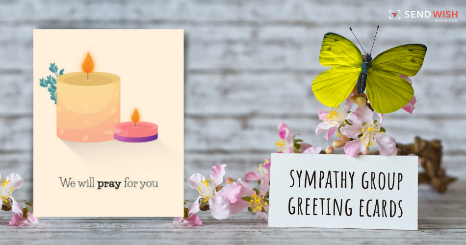 sympathy cards, with group greeting cards