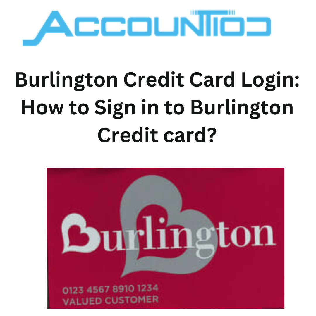 Burlington Credit Card Login How to Sign in to Burlington Credit card